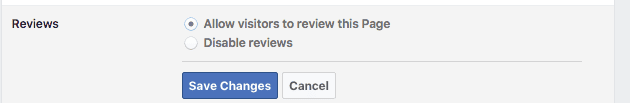 step 3 to activate fb review