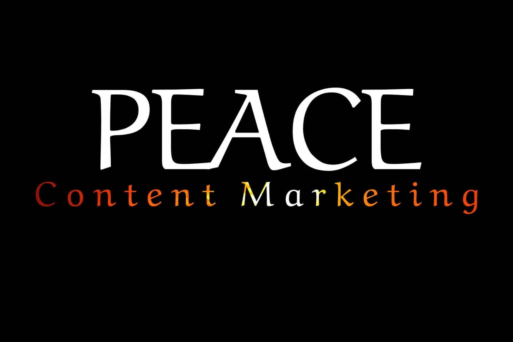 PEACE Content Marketing