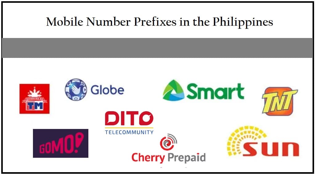 mobile number prefixes in the philippines