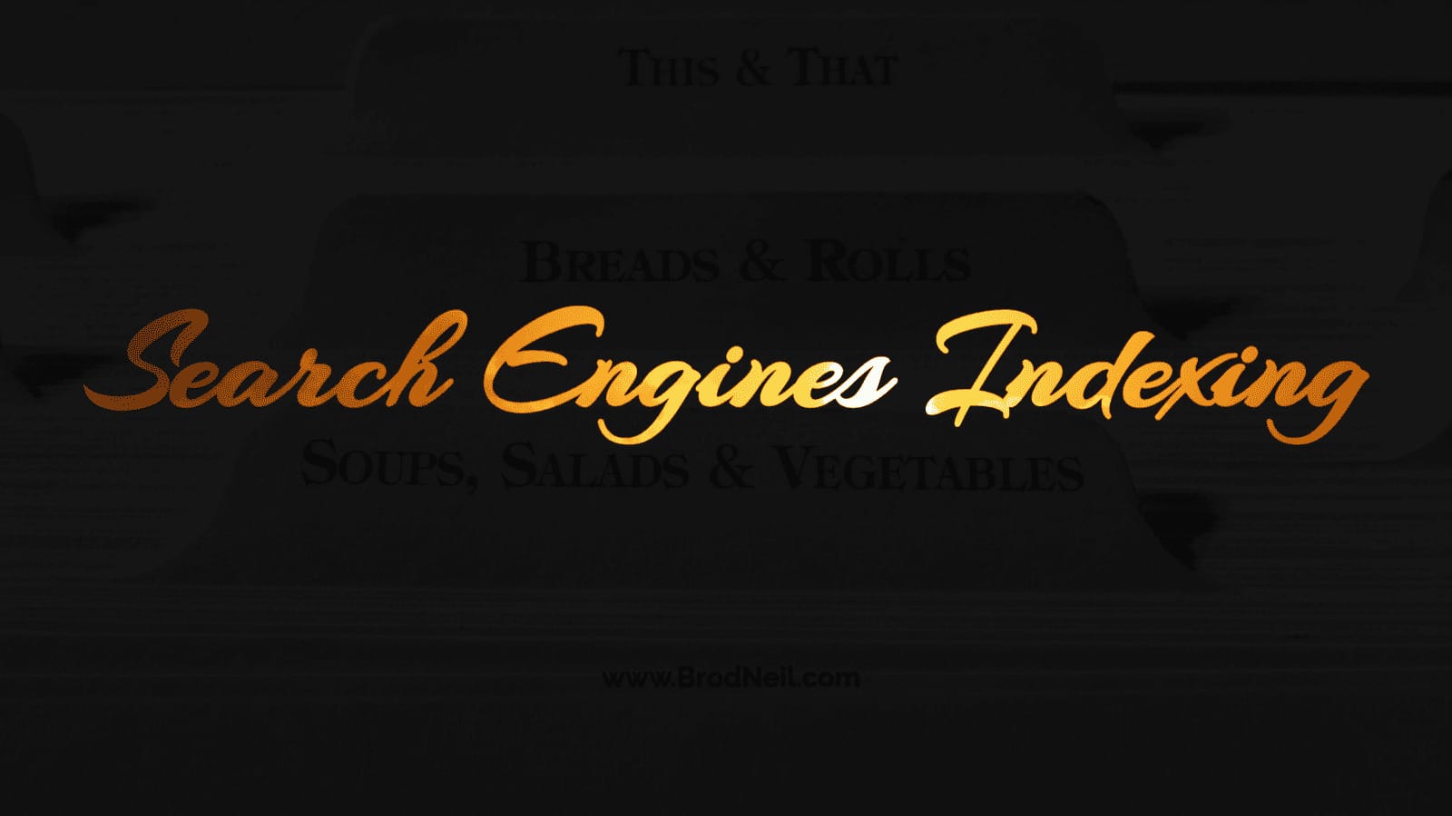 Search Engines Indexing